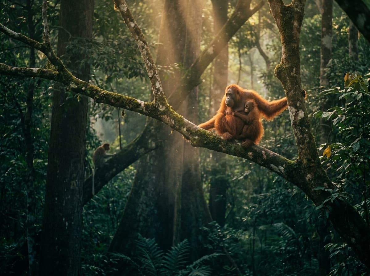 سفاري الحياة البرية في سومطرة ومغامرات الغابات المطيرة